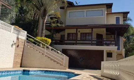 Casa para locação na Serra da Cantareira-SP,  Sausalito: 3 quartos, 2 suítes, 3 salas, 3 banheiros, 4 vagas, 400m².