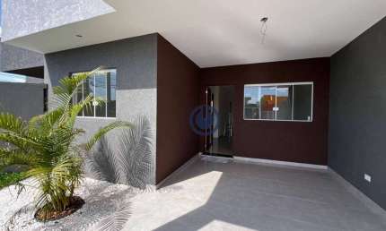 Casa com 2 dormitórios à venda, 75 m² por R$ 465.000 - Pinhais/PR