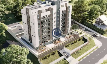 Apartamento com 2 dormitórios à venda, 49 m² por R$ 369.000 - Bairro Alto - Curitiba/PR