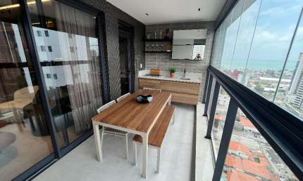 Vendo apartamento 98 m², 3 suítes, varanda , R$ 1.095.000,00