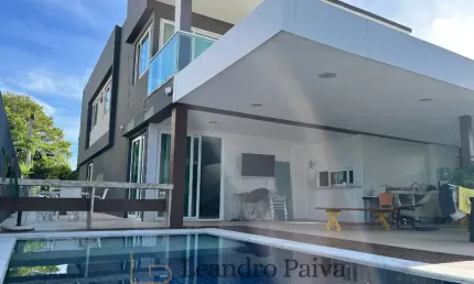 Vendo casa de condomínio, 400 m², 4 suites, piscina, r$ 3.200.000,00