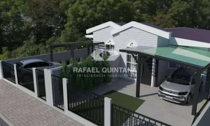 Casa à Venda, 3 Quartos sendo 1 Suíte, Geminada, 1 Vaga, 80m² Privativos, Biguaçu - SC