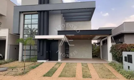 Casa de condomínio para venda em loteamento agra ribeirão preto de 180.00m² com 3 quartos, 3 suites e 4 garagens