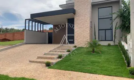 Casa de condomínio para venda em reserva sant'anna de 162.00m² com 3 quartos, 3 suites e 4 garagens