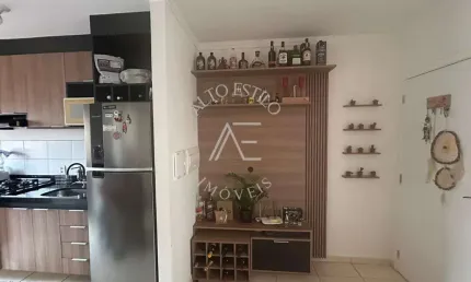 Apartamento para venda em bonfim paulista de 49.00m² com 2 quartos e 1 garagem