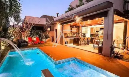Sobrado para venda em Vila Do Golf de 299.00m² com 5 Quartos, 5 Suites e 4 Garagens