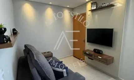 Apartamento para venda em jardim castelo branco de 45.00m² com 2 quartos e 1 garagem