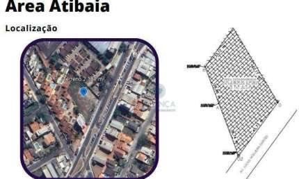 Terreno à venda, 2181 m² por R$ 7.500.000,00 - Jardim Itapetinga - Atibaia/SP