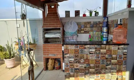 Cobertura com 2 quartos à venda na Rua Martim Pinheiro, Vila Vitória, Santo André