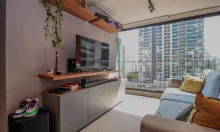 Apartamento com 1 quarto à venda na Rua Cardeal Arcoverde, Pinheiros, São Paulo