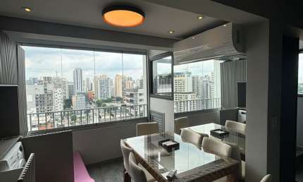Lindo duplex à venda com suíte e 1 vaga no Brooklin em São Paulo