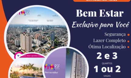 APARTAMENTOS 2 E 3 DORMITÓRIOS NO JAGUARIBE EM OSASCO