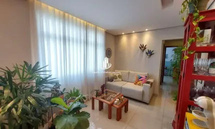 Apartamento para venda em belo horizonte, nova suíssa, 2 dormitórios, 2 banheiros, 1 vaga