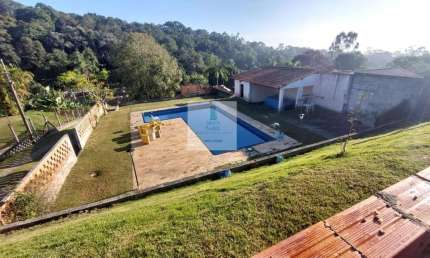 Chácara para Venda em Mogi das Cruzes, Cocuera, 4 dormitórios, 2 suítes, 3 banheiros, 2 vagas