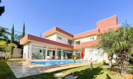 Casa com 6 dormitórios, sendo 4 suítes à venda, 841 m² no Condomínio Porto Atibaia - Atibaia/SP - CA4140