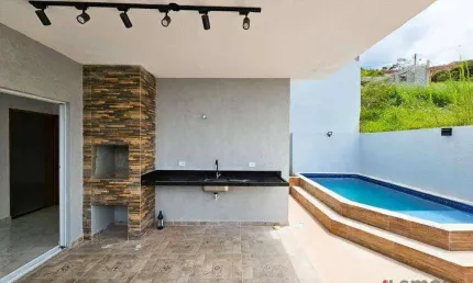 Casa com 3 dormitórios à venda, no Jardim Santa Fe em Bom Jesus dos Perdões/SP - CA4937