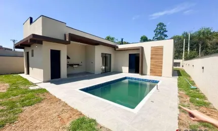 Casa com 3 dormitórios à venda, no usina - atibaia/sp