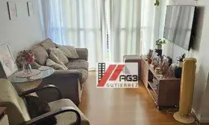Apartamento rico em móveis planejados com 2 dormitórios, sacada, vaga e lazer na Cachoeirinha - Vila Dionísia