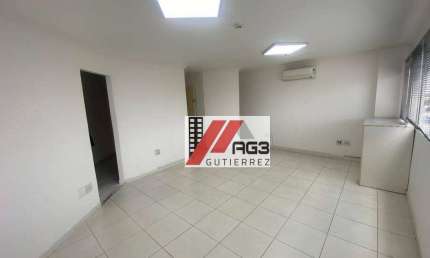 Sala comercial em vão livre com ar -condicionado e vaga com manobrista na Barra Funda