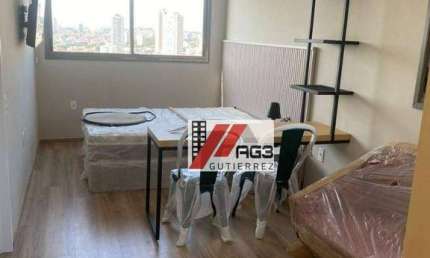Studio novo, totalmente mobiliado com vaga e lazer completo ao lado do Metrô Alto do Ipiranga