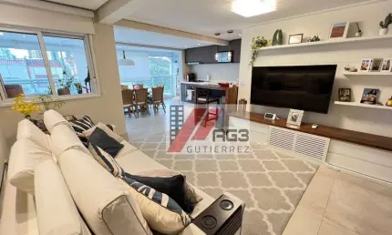 Apartamento garden mobiliado de 2 dormitórios, suíte, ar-condicionado, lazer completo e 2 vagas nas Perdizes