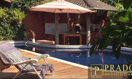 Casa com 4 quartos à venda na Praia do Itamambuca, Ubatuba 