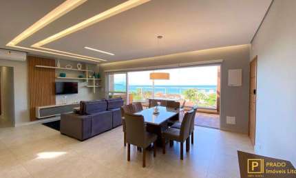 Cobertura penthouse com vista mar á venda- Toninhas!