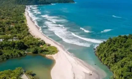 Terreno à venda na Praia do Itamambuca, Ubatuba 