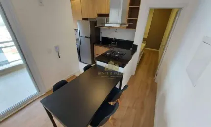 Apartamento com 1 dormitório para alugar, 55 m² por R$ 4.285,00/mês - Vila Homero - Indaiatuba/SP