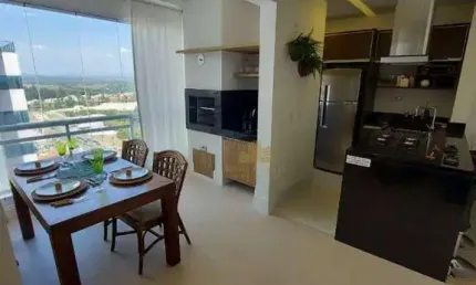 Apartamento com 1 dormitório para alugar, 55 m² por R$ 5.980,00/mês - Vila Homero - Indaiatuba/SP