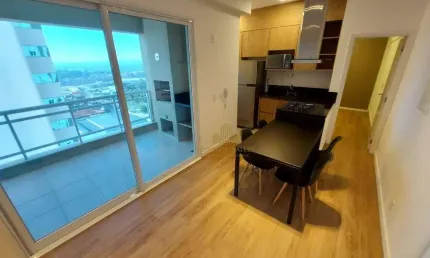 Apartamento com 1 dormitório para alugar, 55 m² por R$ 4.275/mês - Vila Homero - Indaiatuba/SP