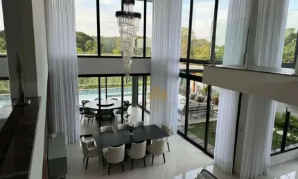 Sobrado com 5 suítes à venda, 400 m² por R$ 6.500.000 - Villa dos Pinheiros - Indaiatuba/SP