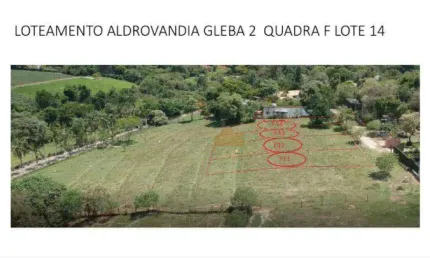 Terreno à venda, 1000 m² por R$ 360.000,00 - Loteamento Aldrovândia Gleba 2 - Indaiatuba/SP