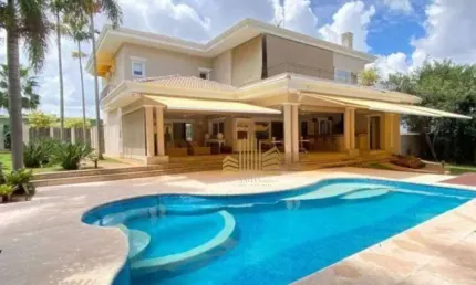 Sobrado com 4 dormitórios para alugar, 537 m² por R$ 33.084/mês - Jardim Vila Paradiso - Indaiatuba/SP