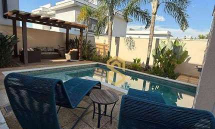 Sobrado com 3 dormitórios, 185 m² - venda por R$ 2.200.000,00 ou aluguel por R$ 12.033,00/mês - Jardim Residencial Alto De Itaici - Indaiatuba/SP