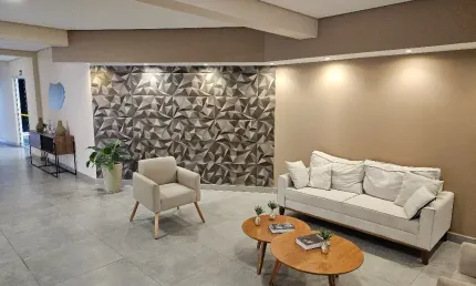 Lino apartamento tipo studio 300 metros Metrô Santana, lazer completo
