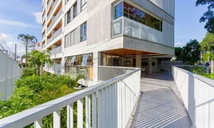 Apartamento pé direito duplo 2 quartos 2 vagas à venda 77 m² por r$ 879.000 - água verde - curitiba/pr