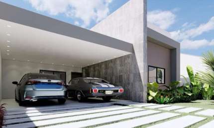 Casa térrea em construção 3 quartos 1 suite 2 vagas de garagem no São Braz - Curitiba/PR