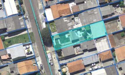 Terreno à venda, 440 m² por R$ 465.000,00 - Alto Boqueirão - Curitiba/PR