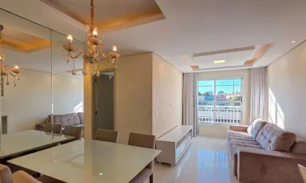 Apartamento com 3 dormitórios para alugar, 64 m²- Campo Comprido - Curitiba/PR