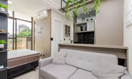 Studio para alugar com 32.74m² por r$ 2.500,00 no bairro ecoville - curitiba / pr