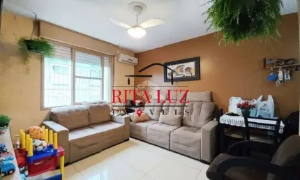 Apartamento com 3 quartos à venda na rua doutor galeno pianta, 50, glória, porto alegre por r$ 244.000