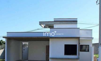 Vende se Casa Cond. Portal do Bosque Louveira SP 160m² A. C. 3 quartos, 1 Suíte, Área Gourmet , Lavabo, Quintal, Garagem 2 autos,  casa nova, venham !