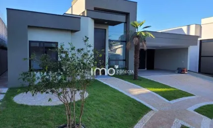 Casa com 3 Suítes à Venda, 200 m²  - Condomínio Tabapuã - Valinhos/SP