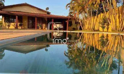 Chácara com 3 dormitórios à venda, 26 m² por r$ 2.000.000 - reforma agrária - valinhos/sp