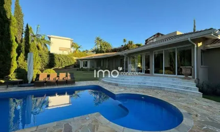 Maravilhosa Casa Térrea com 4 Suítes à venda, 602 m² - Condomínio Village Visconde de Itamaracá - Valinhos/SP!