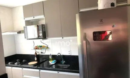 Vende se Apto no Tulipas Garden  2ºandar , 50m² , 2 Quartos, Sacada , Elevador, 1 Vaga de Garagem  R$  350.000