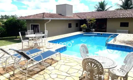 Vende se Casa no Cond São Joaquim em Vinhedo  SP  Casa Principal + Casa Hóspede  416m² Construido  R$  2.980.000