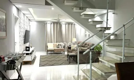Casa no condomínio villagio di san francesco no medeiros  3 quartos, 3 vagas, piscina, área gourmet  r$  1.190.000
