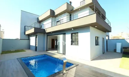 CASA NOVA PARA VENDA NO CONDOMÍNIO RESIDENCIAL VILLA DO SOL - VALINHOS/SP
